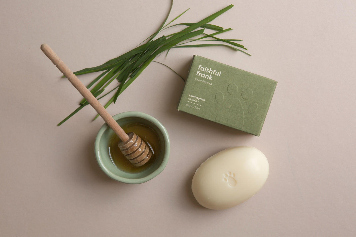 Faithful Frank Natural Dog Soap - Lemongrass Soothing