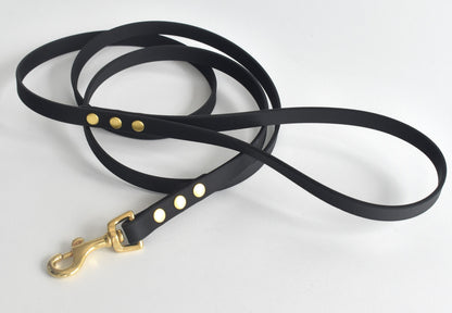 BioThane Luna Leash - Ebony