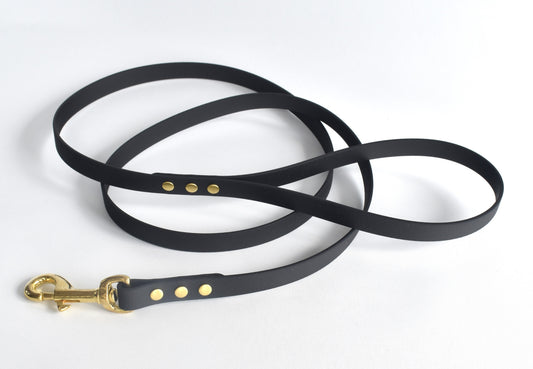 BioThane Luna Leash - Ebony