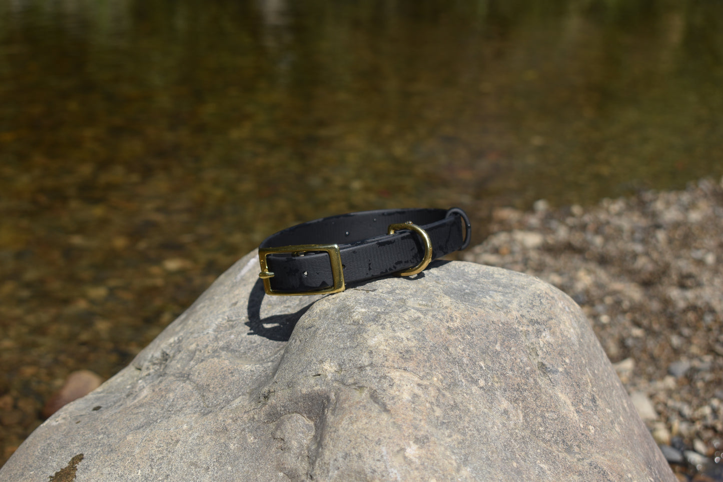 BioThane Luna Collar - Ebony
