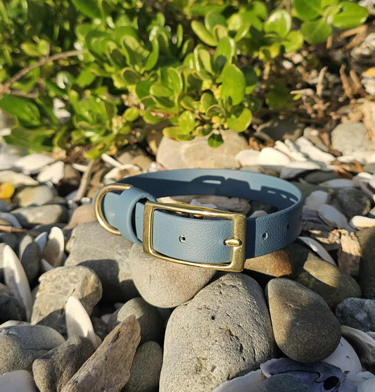 BioThane Luna Collar - Steel
